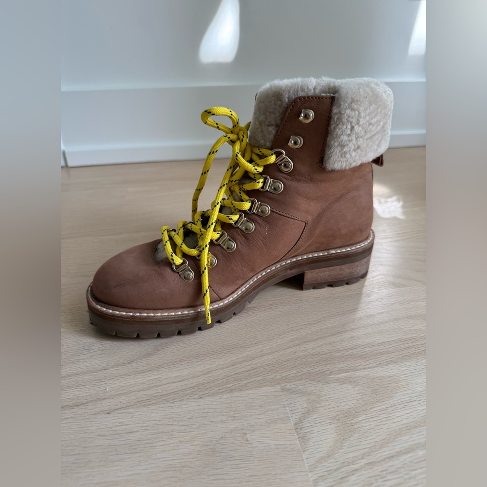 Boden Lace-up Hiking Boots Women’s size 7.5 - Picture 10 of 14